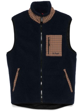 Wanaka shearling vest with pocket