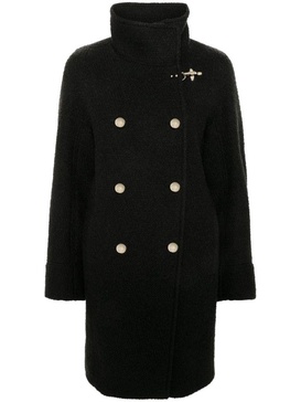 Long Wool double-breasted coat