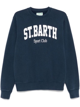 Soho cotton sweatshirt with logo print