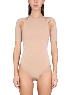 JERSEY BODYSUIT WITH CUT-OUT DETAILS