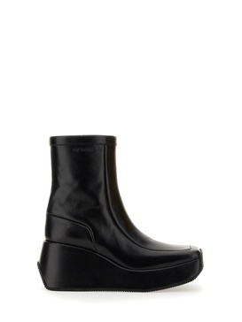 Raf Simons Women Ankle Boot With Square Toe