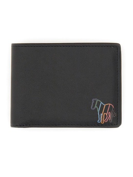 Ps Paul Smith Bill-Fold Wallet "Broad Stripe Zebra"