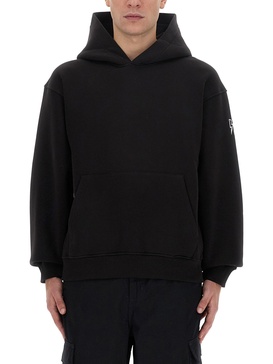 Neil Barrett Thunder Embroidered Long Sleeved Hoodie