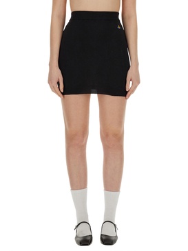 Vivienne Westwood Orb Embroidered Mini Skirt