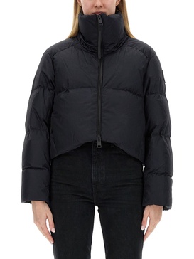 Canada Goose Garnet Zip-Up Cropped Puffer Jacket