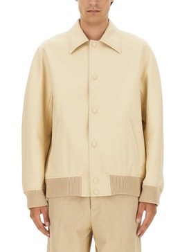 Lanvin Buttoned Long-Sleeved Bomber Jacket