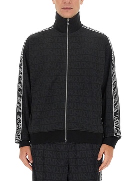 Versace Zip Sweatshirt.