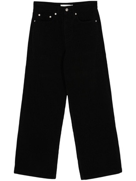 logo-patch trousers