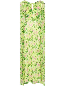 Claudia Cape maxi dress