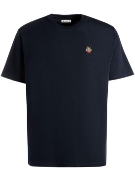 logo-embroidered crew-neck T-shirt 