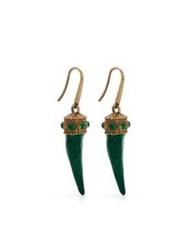 horn earrings