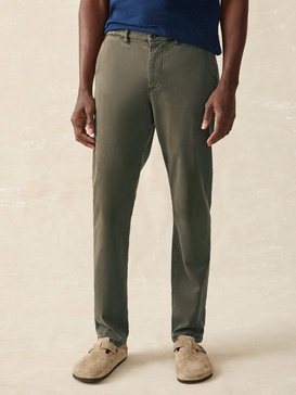 Coastline Stretch Chino - Olive Night