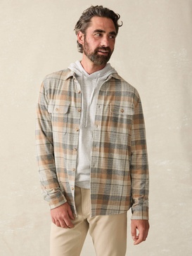 Legend™ Sweater Shirt - Desert Plaid