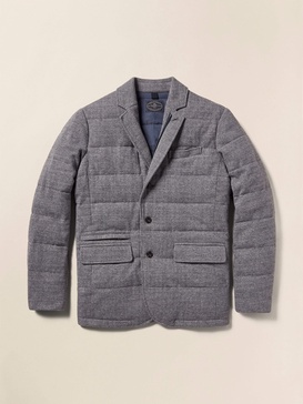 Teton Valley Knit Blazer - Steel Rock Herringbone