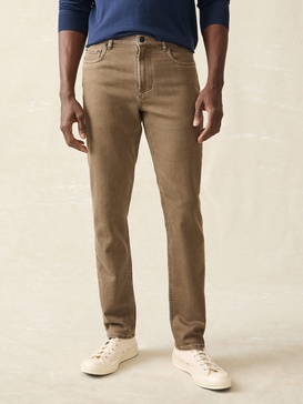 Stretch Terry 5-Pocket Pant - Driftwood