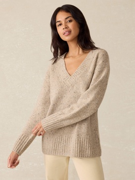 Driftwood Donegal Sweater - Oatcake