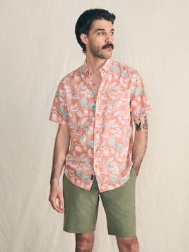 Short-Sleeve Breeze Shirt - Ginger Floral