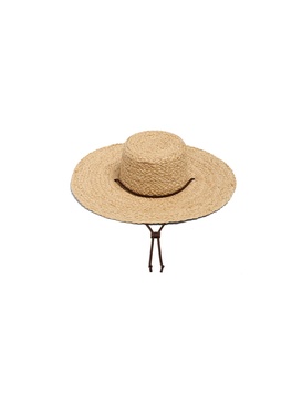 Raffia Lifeguard Hat - Natural