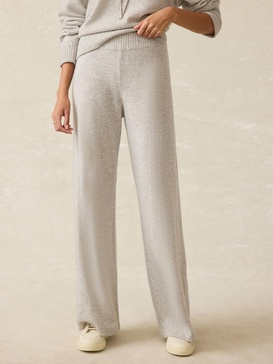 Tropical Cashmere Pant - Light Grey Heather