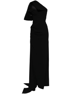 one-shoulder maxi dress