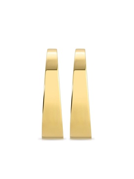 18kt yellow gold Large Meryl hoop earrings