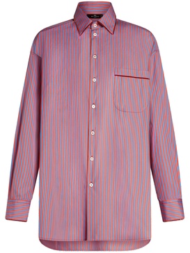 striped cotton shirt