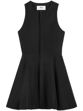 sleeveless cotton minidress