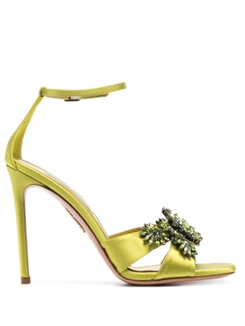 Margarita 110mm satin sandals