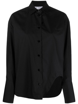 Eliza logo-embroidered cotton shirt