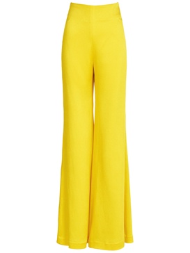 Palermo high-waisted wide-leg trousers