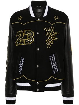 Horseshoe bomber jacket