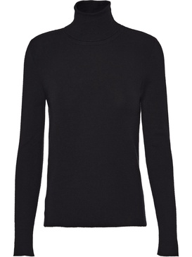 roll-neck cashmere-silk jumper