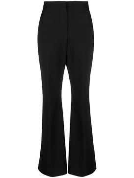 flared tailored trousers