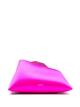 8.30PM satin-finish clutch bag