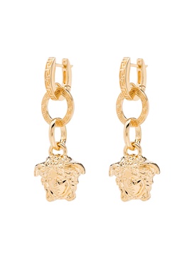 Medusa drop earrings