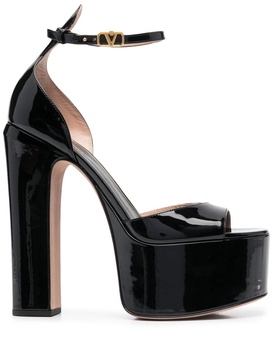 platform open-toe sandals