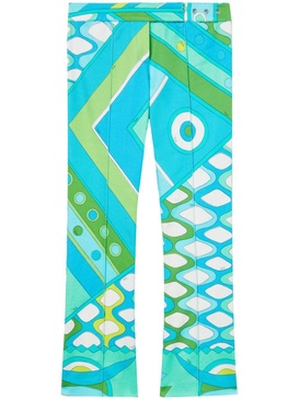 Vivara-Print cotton trousers