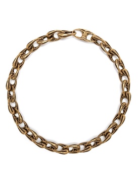 Olivia gold-plated chain necklace