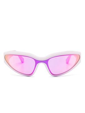 shield-frame sunglasses