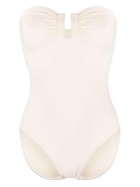 ruched cut-out swimsuit