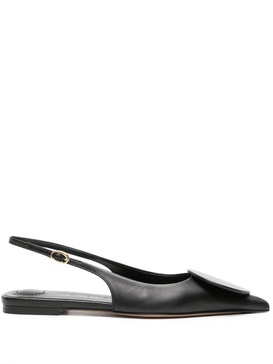 Black Les Classiques 'Les slingbacks Duelo plates' Ballerina Flats