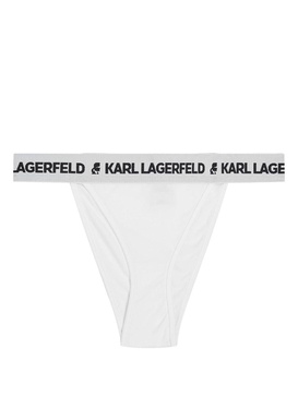 logo-waistband Brazilian briefs