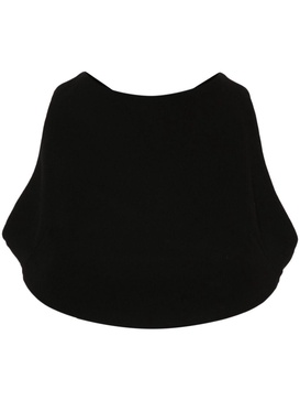 sleeveless crop top