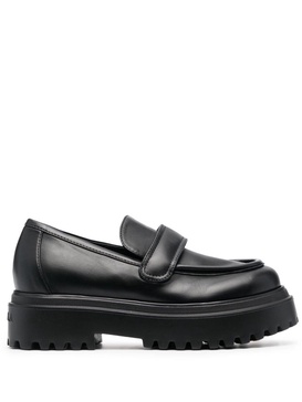 City Life leather loafers