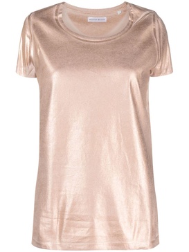 Short-Sleeve Lamé T-shirt