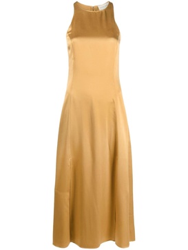 Mina sleeveless silk dress