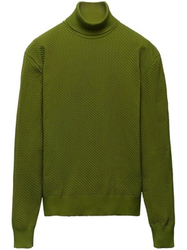 turtleneck nylon sweater 