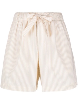 striped organic cotton shorts