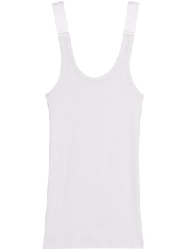 ribbed stretch tank top