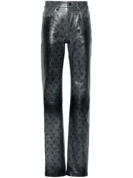 Moonogram straight-leg trousers